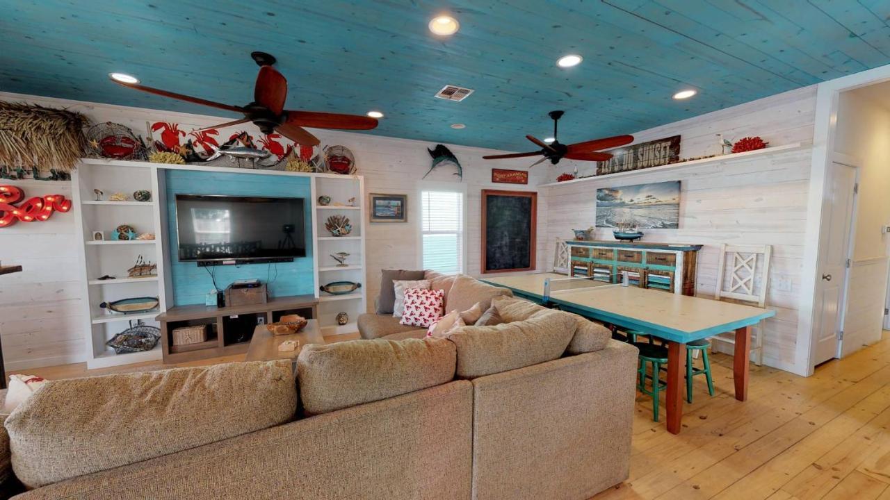 Ov30 Beach Home On Stilts, Indoor Tiki Bar, Ping Pong Table, Shared Pool, Near Beach Port Aransas Esterno foto