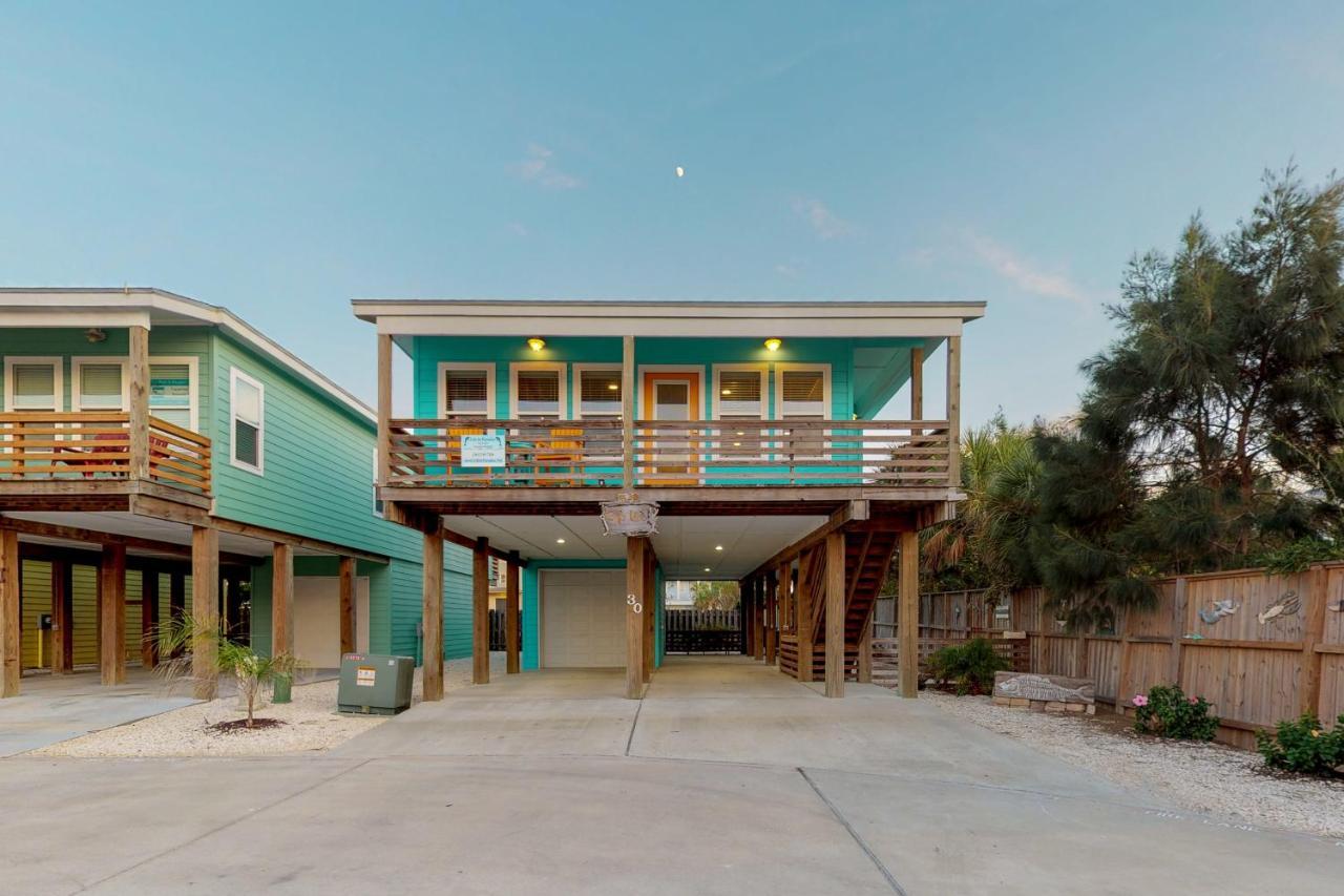 Ov30 Beach Home On Stilts, Indoor Tiki Bar, Ping Pong Table, Shared Pool, Near Beach Port Aransas Esterno foto